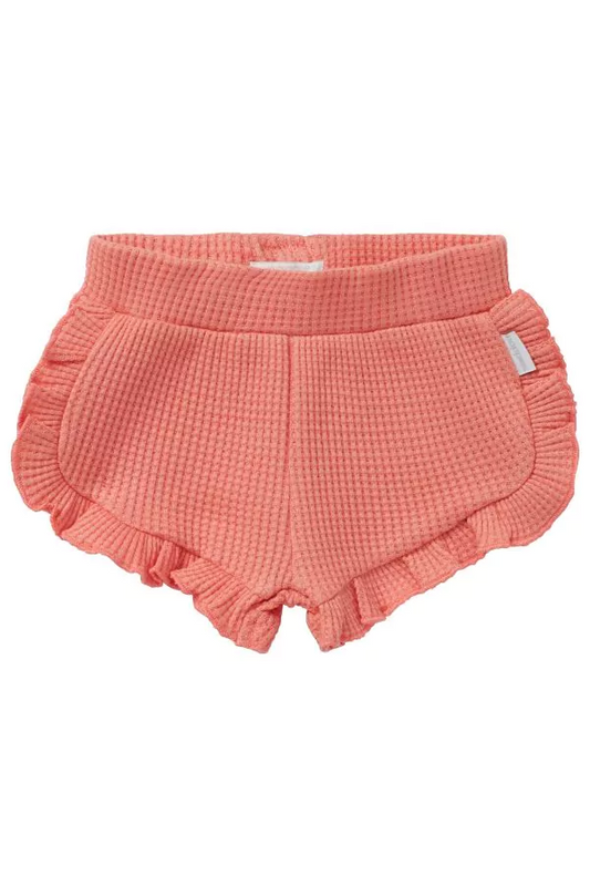 Noppies Baby Girl Terracotta Ruffle Shorts Su22