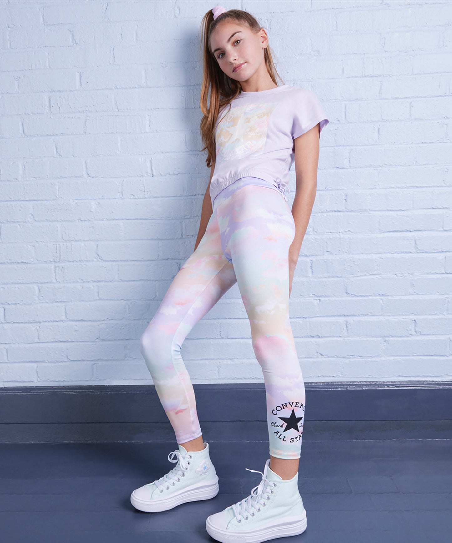 Converse High Rise Printed Leggings-W24