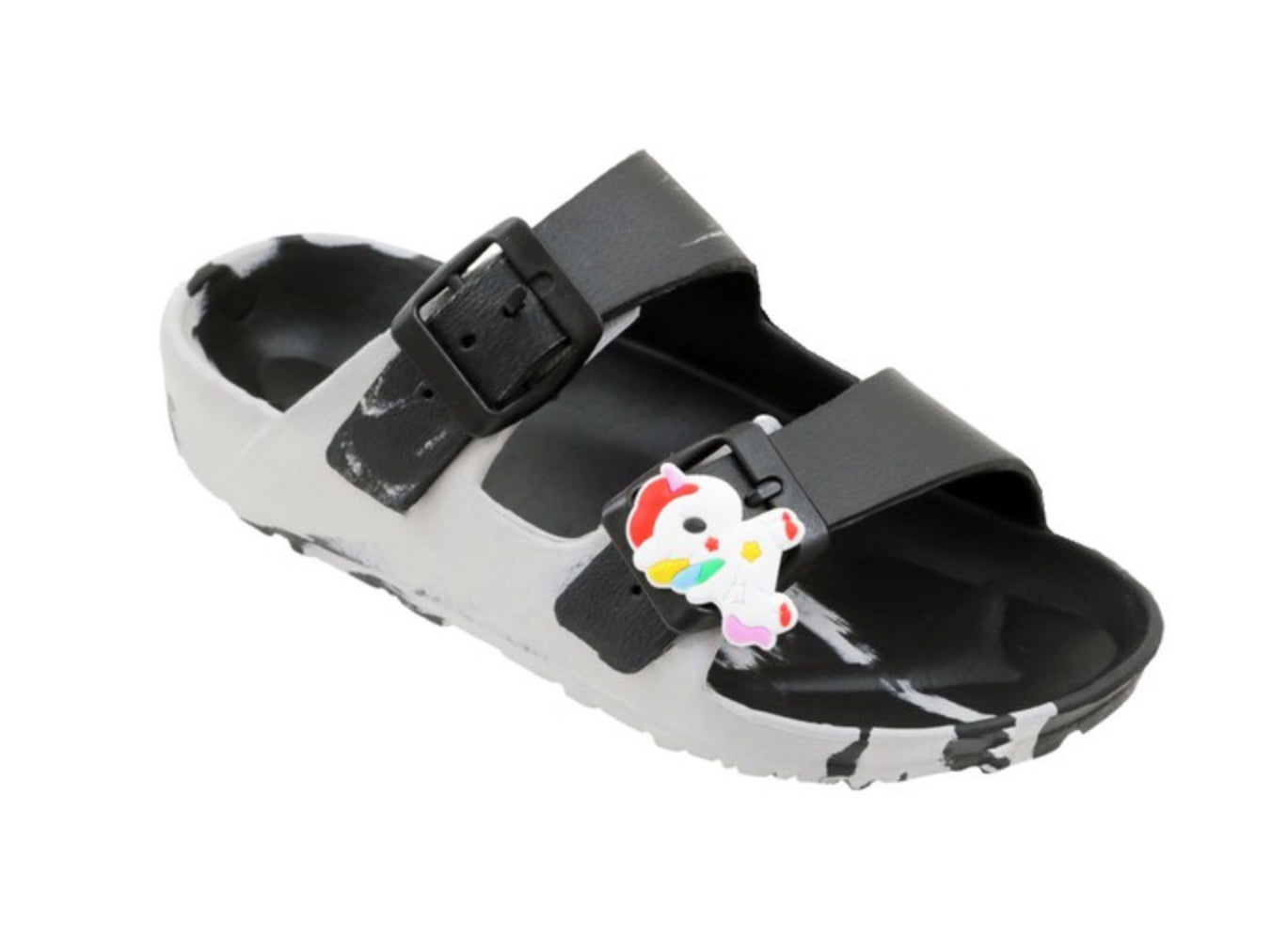 PW Marble Double Strap Sandal-W24