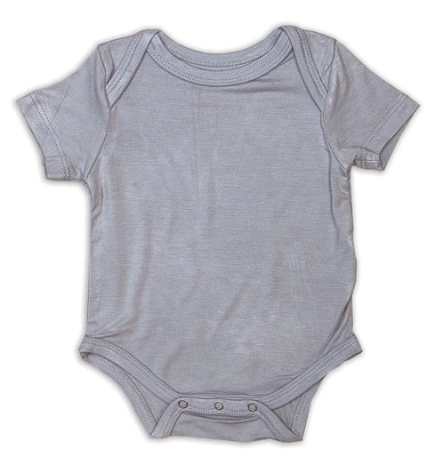 Silkberry Baby Bamboo Shadow Shortsleeve Onesie SP24