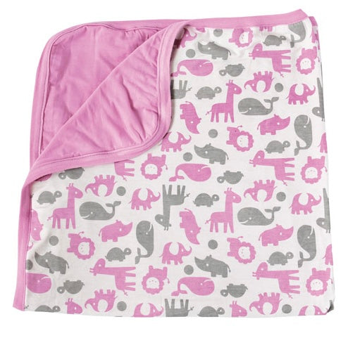 Silkberry Baby Bamboo Double Layered Receiving Blanket SP24