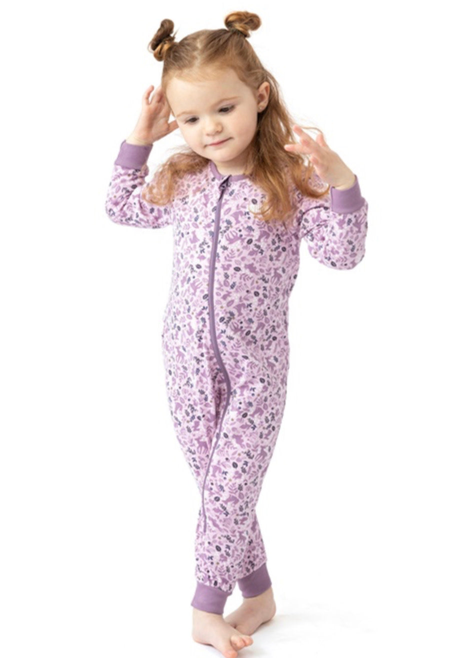 Nano One Piece Lilac Baby Girl PJ’s