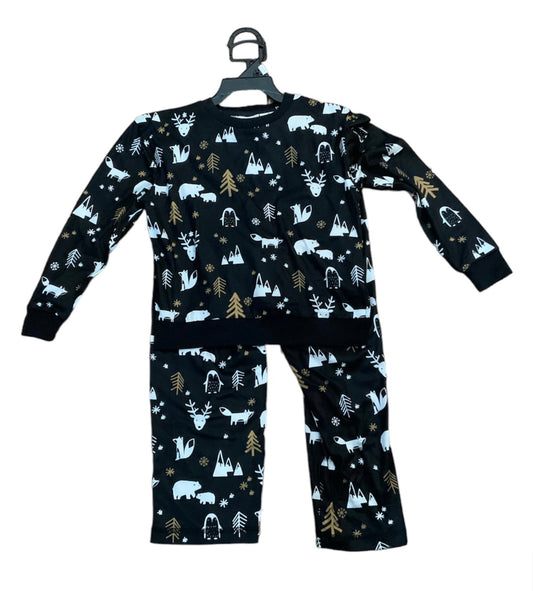 MID Winter Animals 2 Piece Girls Pyjamas FA22