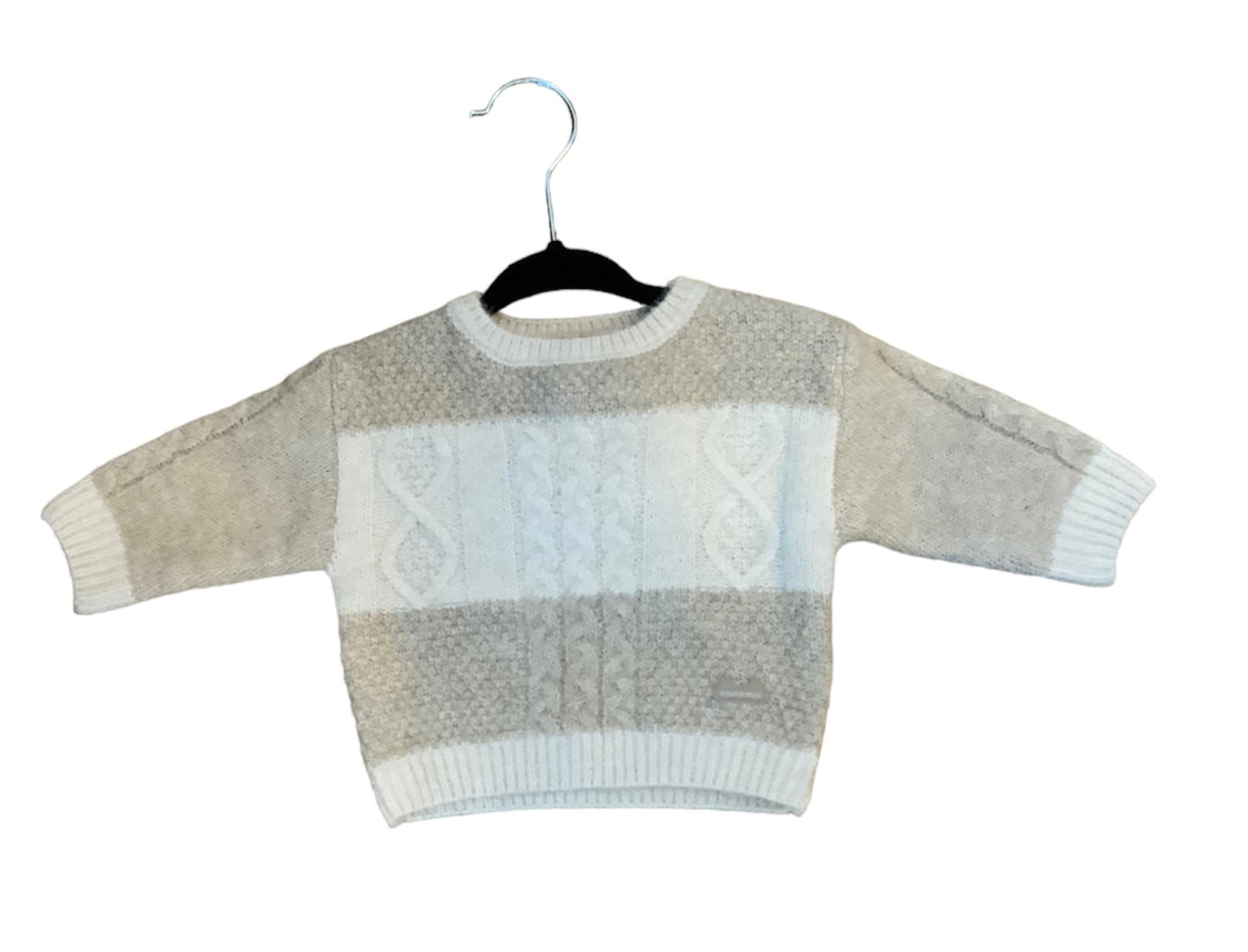 Souris Mini Striped Knit Sweater FA22