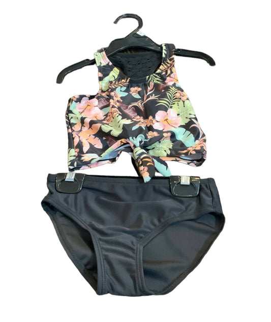 MID Tankini-SP22 Black Tropical