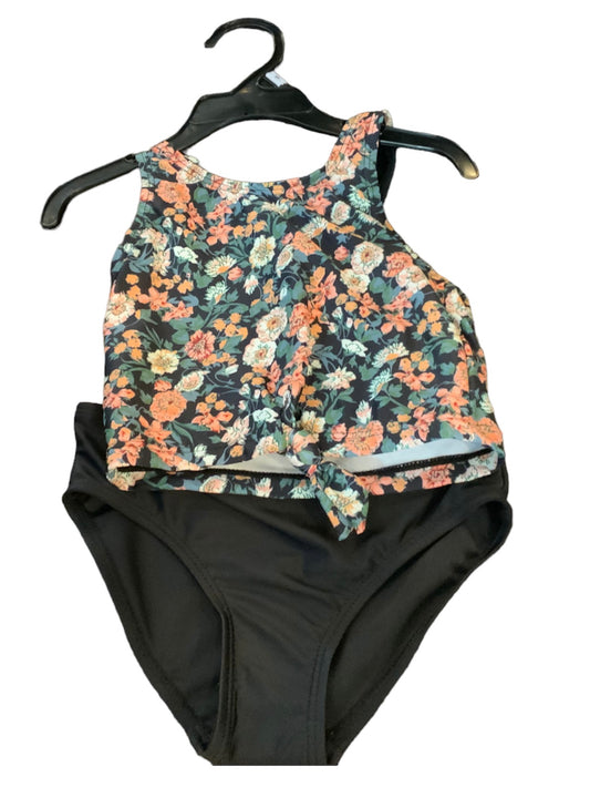 MID Tankini-SP22 Black Floral