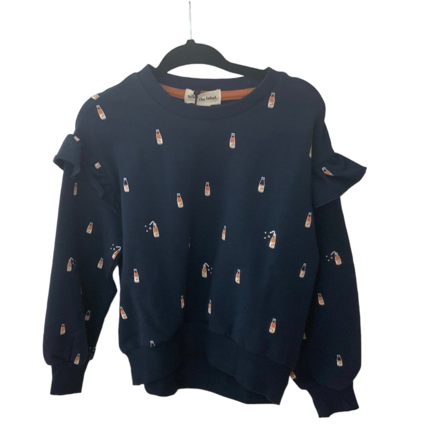 Miles the Label Navy Orange Pop Sweater-SP23