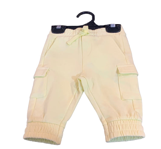 Miles the Label Yellow Baby Cargo Joggers SP22