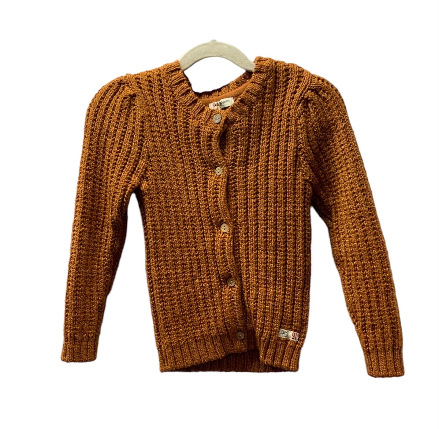 Noppies Roasted Pecan Girls Cardigan W22 4-5