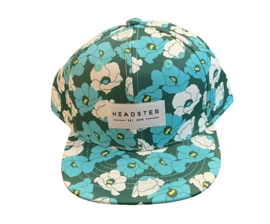 Headster Green Floral Hat-SU22