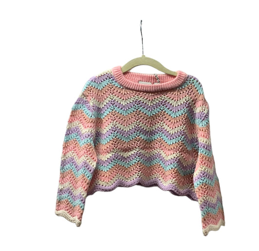 MID Aqua Knit Striped Sweater - S24
