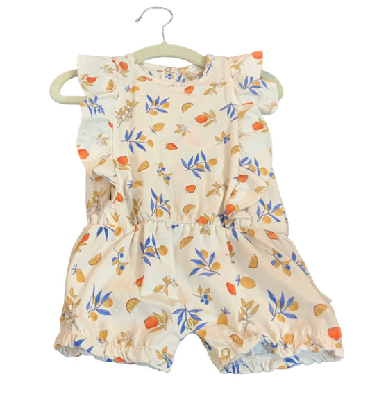 Noppies Fruit Ruffle-Sleeved Romper SP22