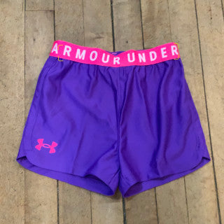 Under Armour Girls Sports Shorts SP22 Grape