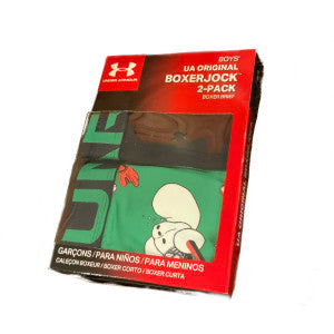 Under Armour Boxers FA21 Green/Black Christmas