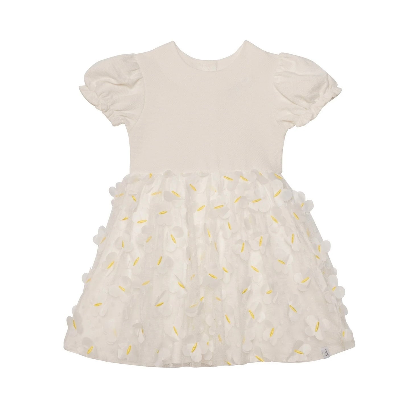 Deux par Deux White Butterfly Dress - FA23