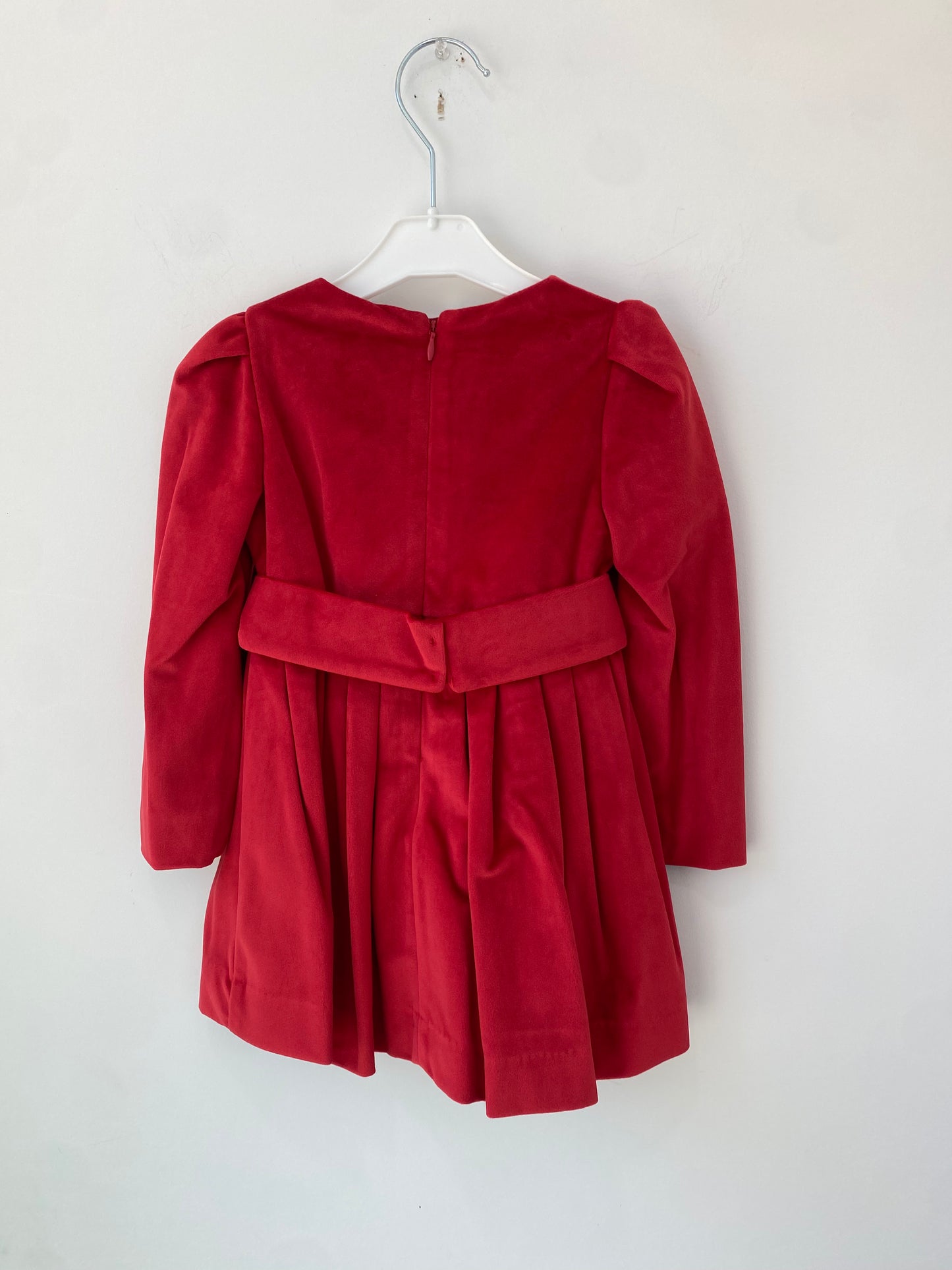 Mayoral Red Velvet Dress FA23 – Mack Clothing