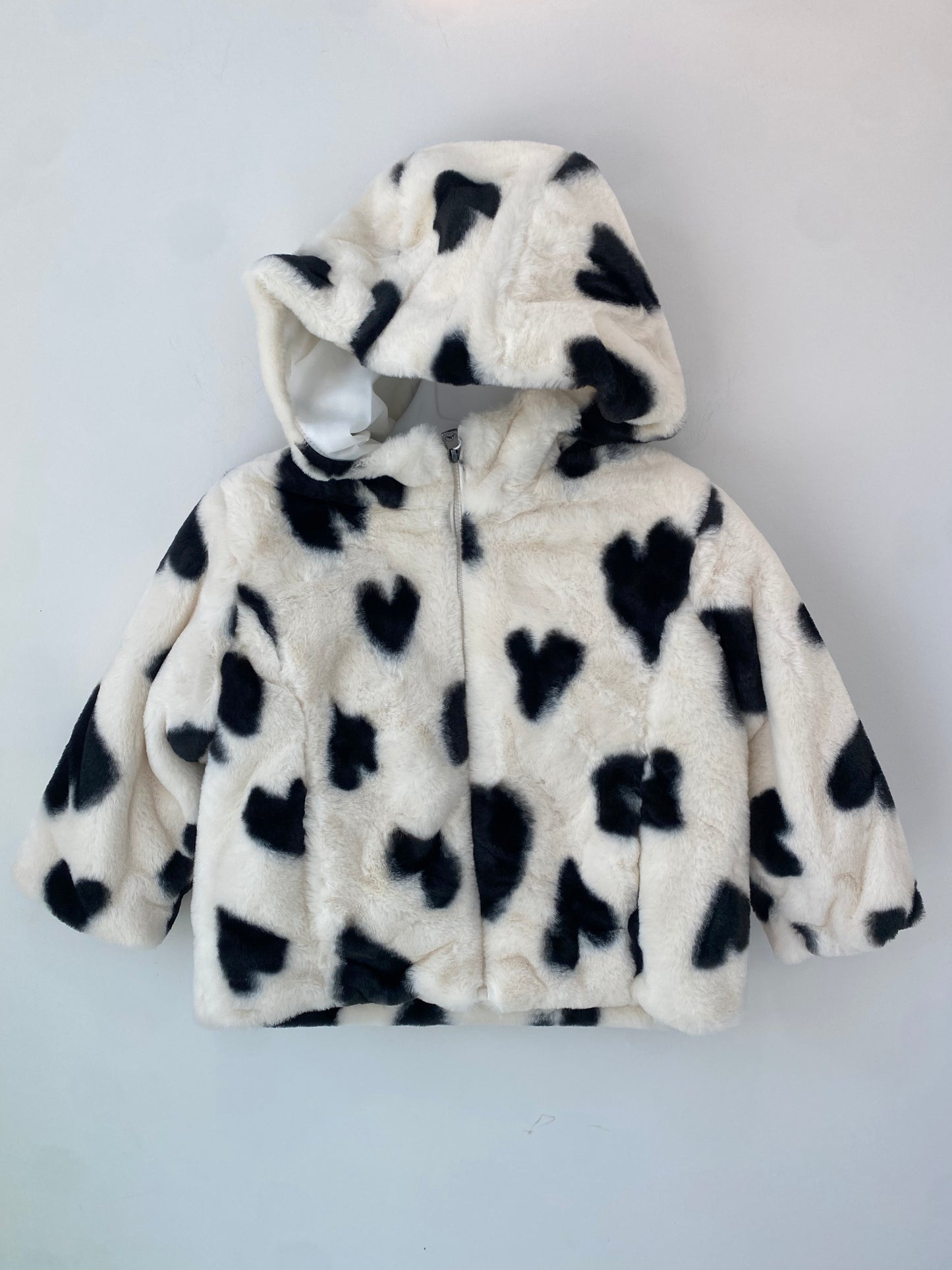 Mayoral Fur Leopard Print Coat FA23