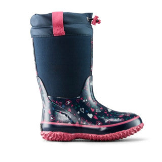 Cougar Navy Heart Rain Boots-SP21