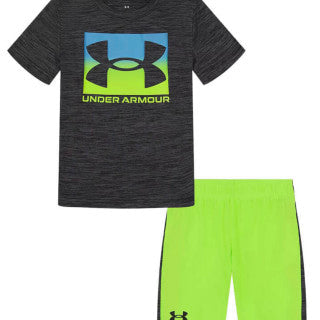 Under Armour Pitch Grey Tee & Shorts Set SP23