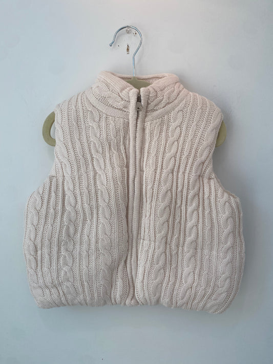 Mayoral Knit Lined Vest FA23