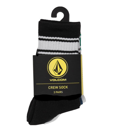 Volcom Multi Pack Youth Crew Sock SU23