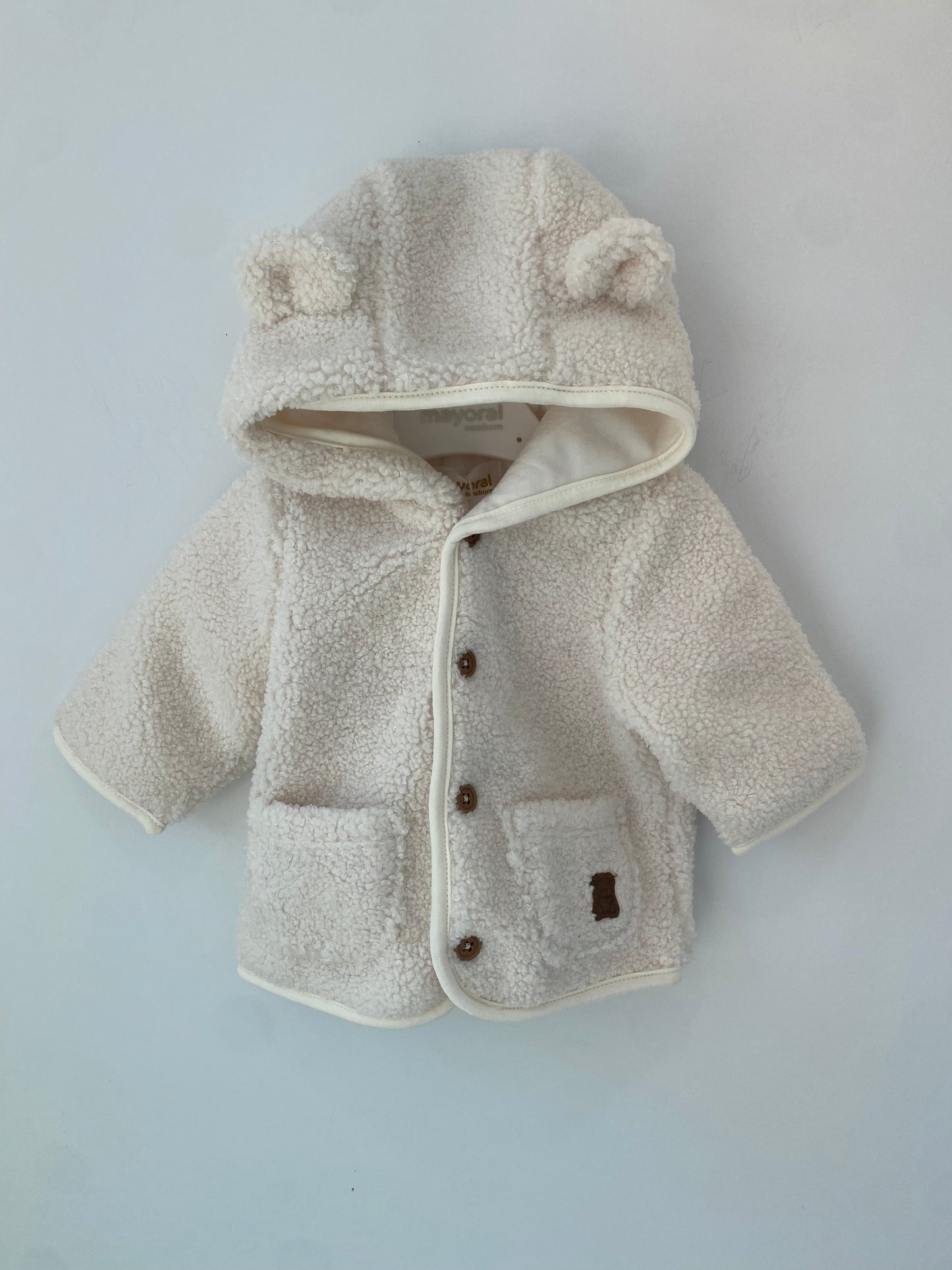 Mayoral Plush Coat FA23