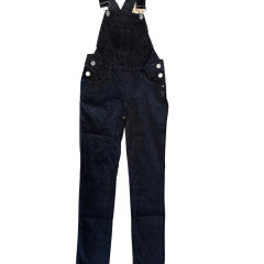 Silver Jeans Black Cord Overalls FA22 7