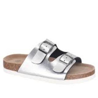 Taxi Ruby Sandals-SP21 Silver