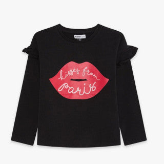 Tuc Tuc Kiss Black Lip Long Sleeve FA22